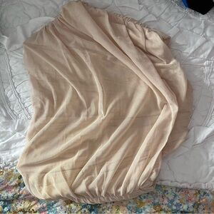 SHEIN corset top in nude